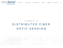 Tablet Screenshot of optasense.com